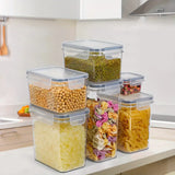 Load image into Gallery viewer, 24pcs Food Storage Orgainzer BPA Free Plastic Pantry Storage Containers (4#)