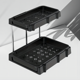 Load image into Gallery viewer, 1Set, 2 Tier Under Sink Organizer, Slide out Pull out Cabinet Organizer Shelf