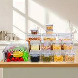 Load image into Gallery viewer, 24pcs Food Storage Orgainzer BPA Free Plastic Pantry Storage Containers (4#)