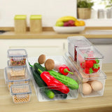 Load image into Gallery viewer, 18pcs Kitchen Storage Oragnizer Bins BPA Free Plastic Containers (6#)